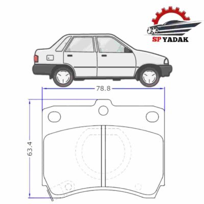 قیمت لنت ترمز پراید جهان پارت